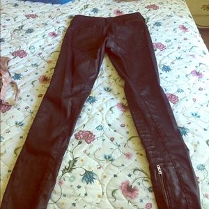 Affliction motor cross black jeans